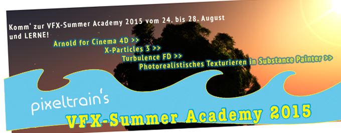 vfx-Summer Academy 2015 mit Helge Maus
