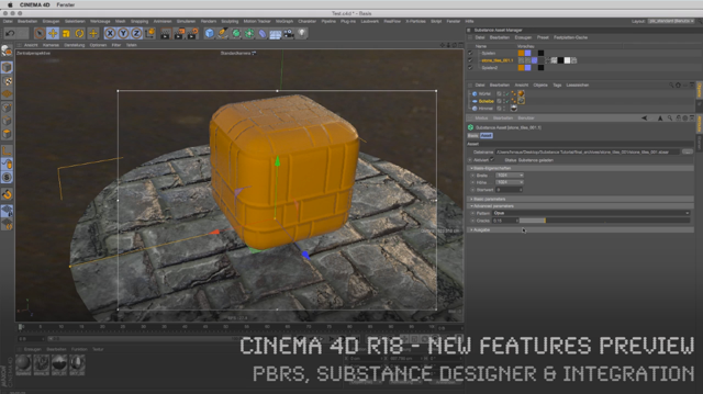Cinema 4D R18 - New Features - Free Tutorial by Helge Maus