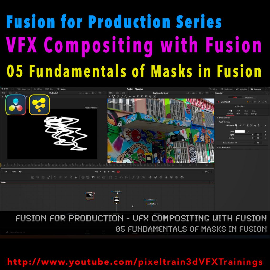 Fusion for Production - VFX Compositing with Fusion - 05 Fundamentals of Masks in Fusion