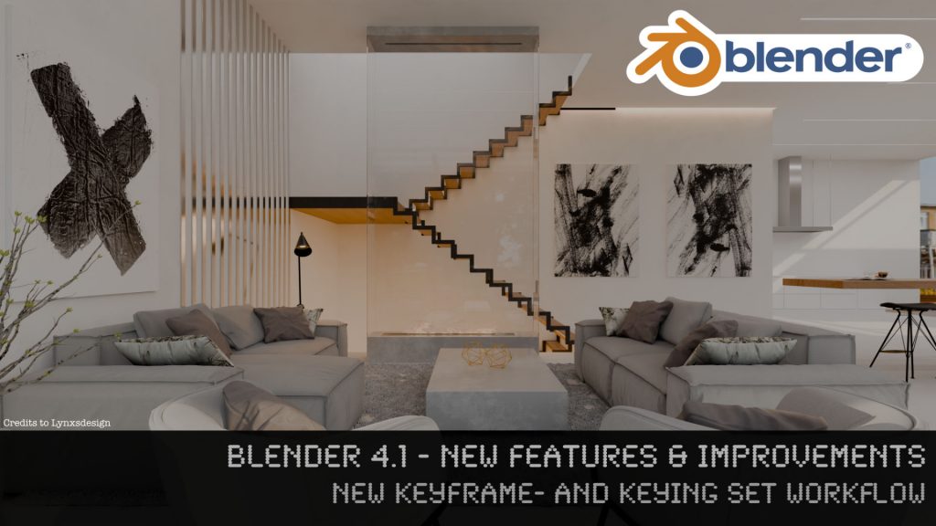 Tutorial Blender 4.1 - New Features - Keyframes & Keying Sets by Helge Maus / pixeltrain