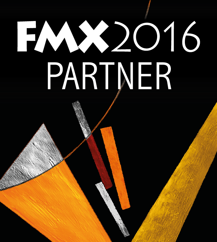 Helge auf der FMX 2016 mit pixeltrain, Maxon, Houdini, SolidAngel & Laubwerk