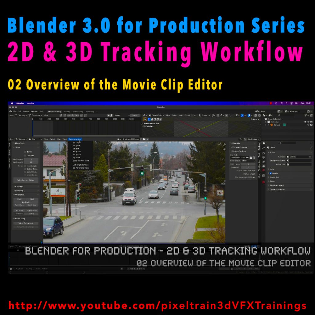 Blender 3.0 for Production - Tracking