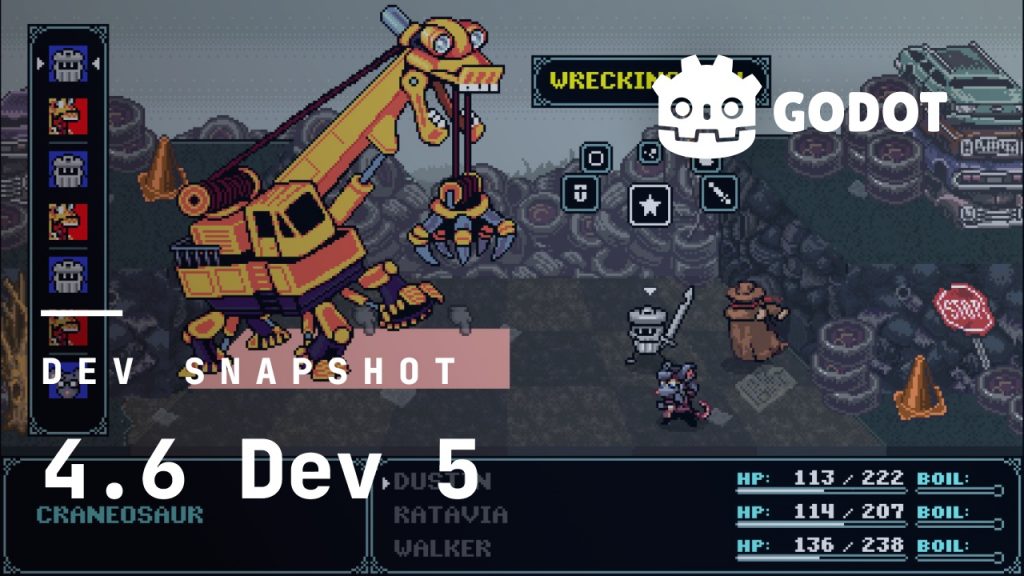 Godot Engine 4.6 dev 5 is available!
